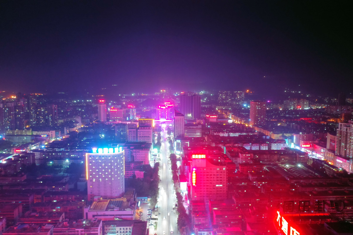 平顶山市夜景