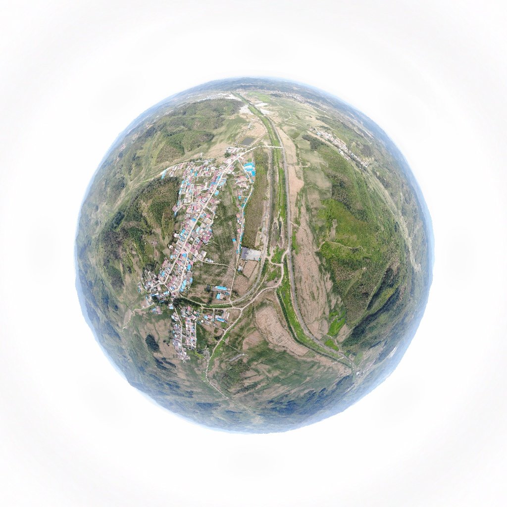 抚顺县峡河乡杜家村全景