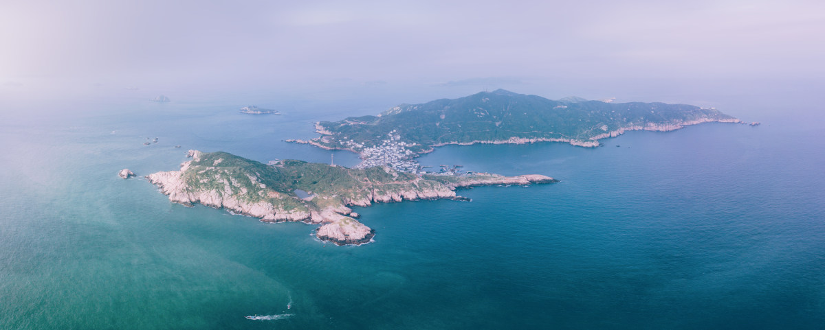 花鸟岛全景