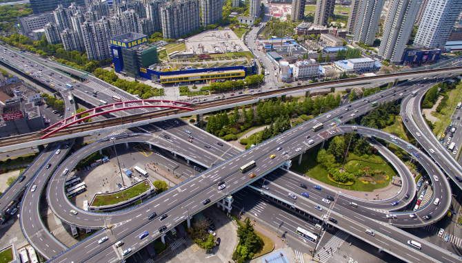 上海漕溪路立交桥