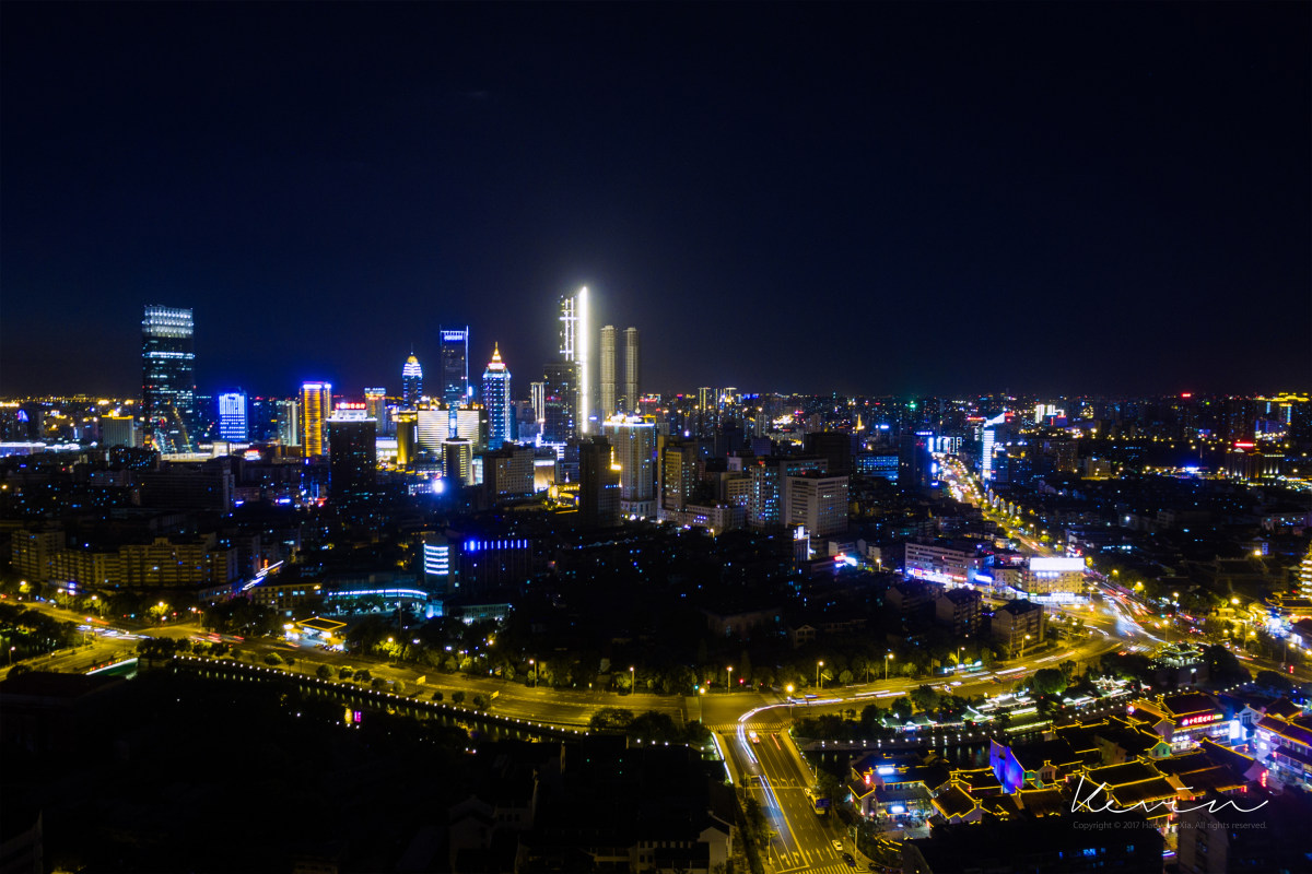 downtown wuxi 无锡市中心