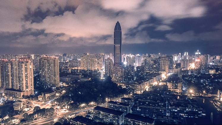 美丽温州夜景