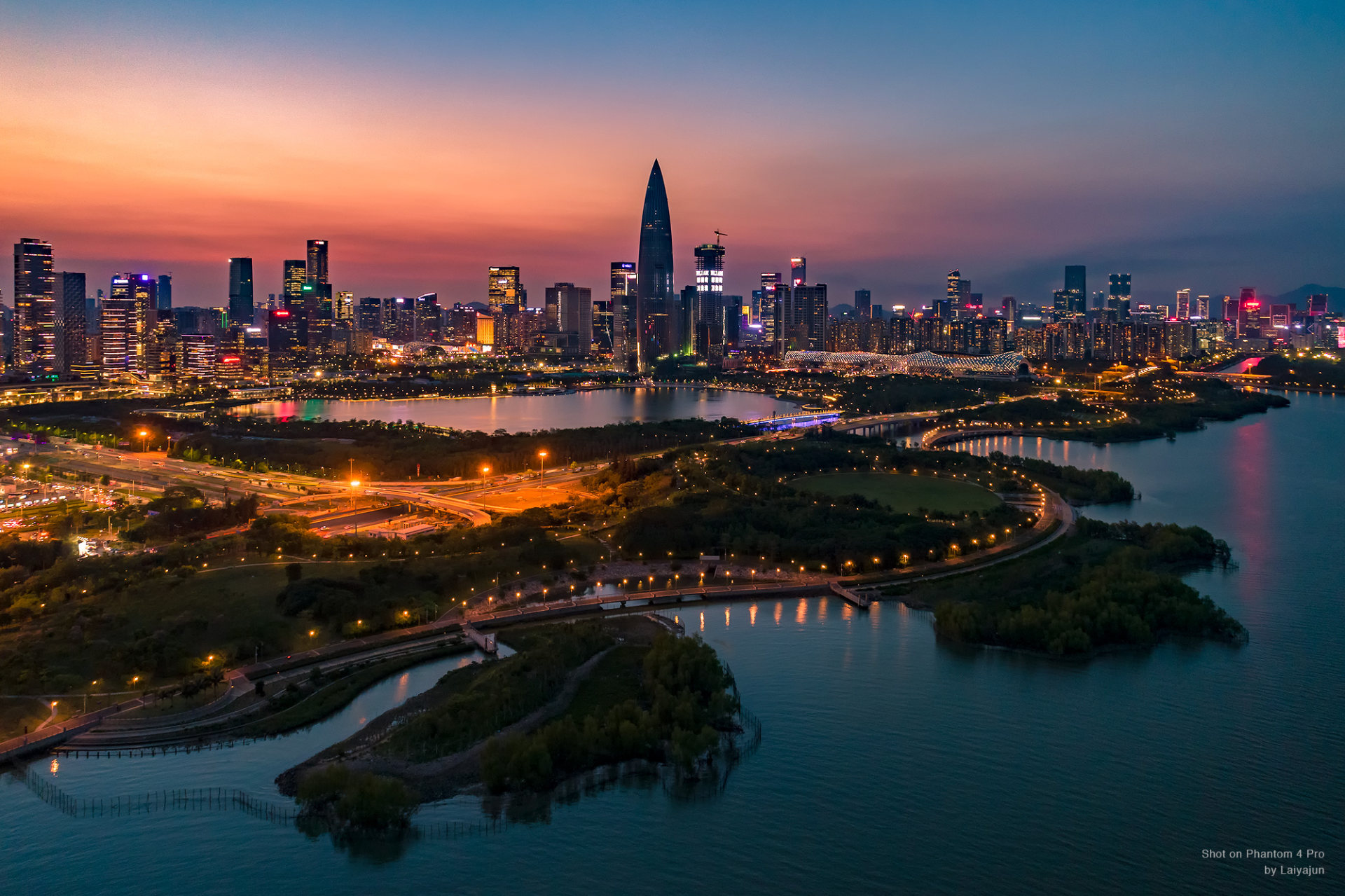 深圳湾 shenzhen bay 来自 victor 逸桐 天空之城