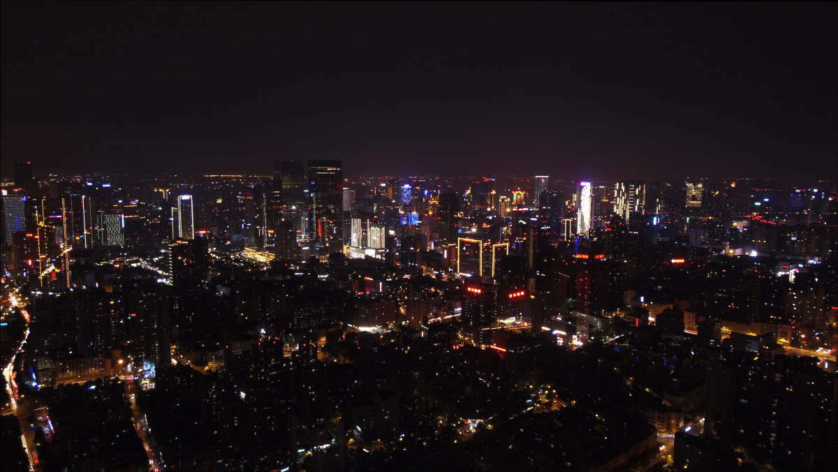 成都夜景(电视塔)