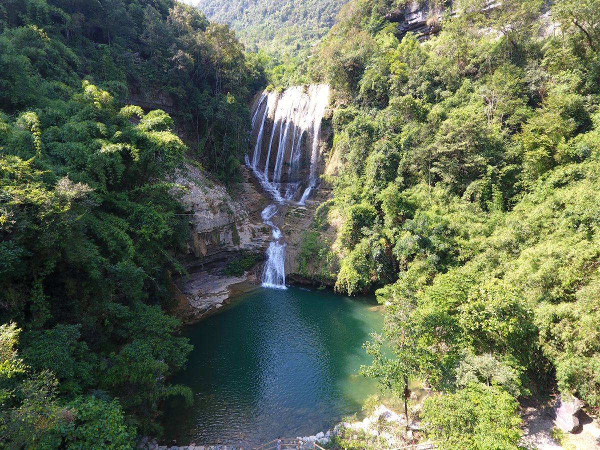 牛角寨瀑布群风景区(分享)