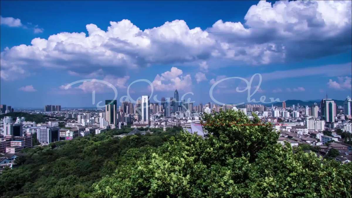 绍兴城市全景