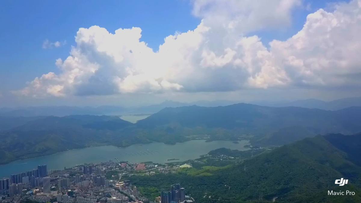 天空之城之深圳第一高峰梧桐山第一视角