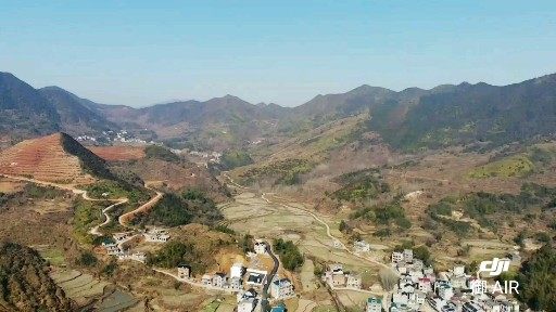 上饶市建设局扶贫点~~上饶县煌固镇岭下村航拍掠影
