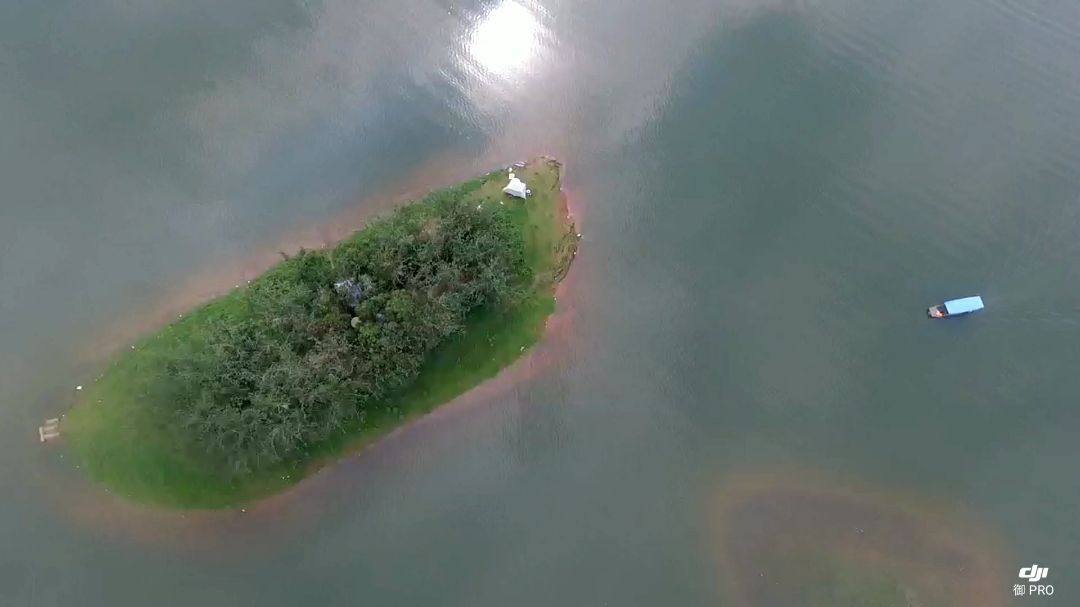 航拍三岔湖