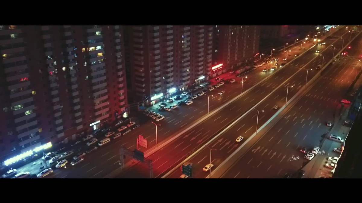 航拍 长春 台北大街立交桥