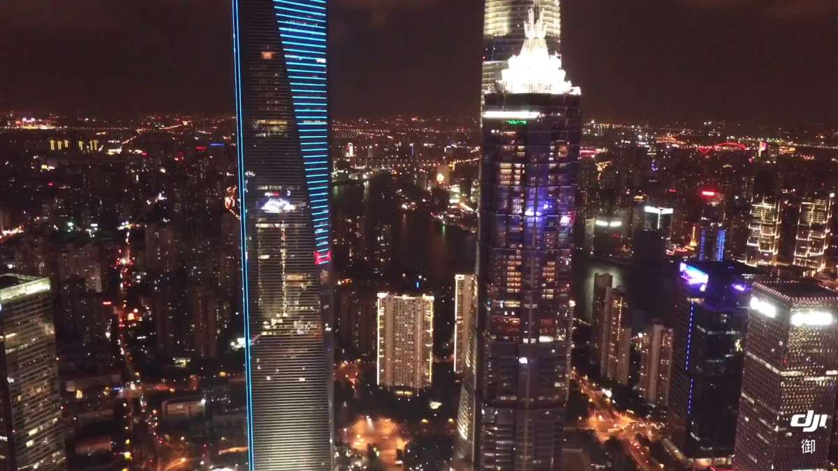上海陆家嘴夜景