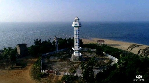 中国大陆南极灯楼角～极光