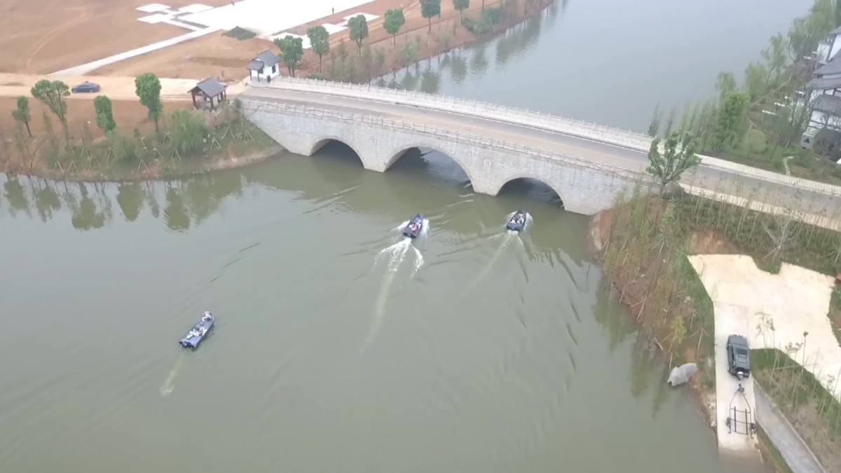 洋沙湖路亚基地起航出征