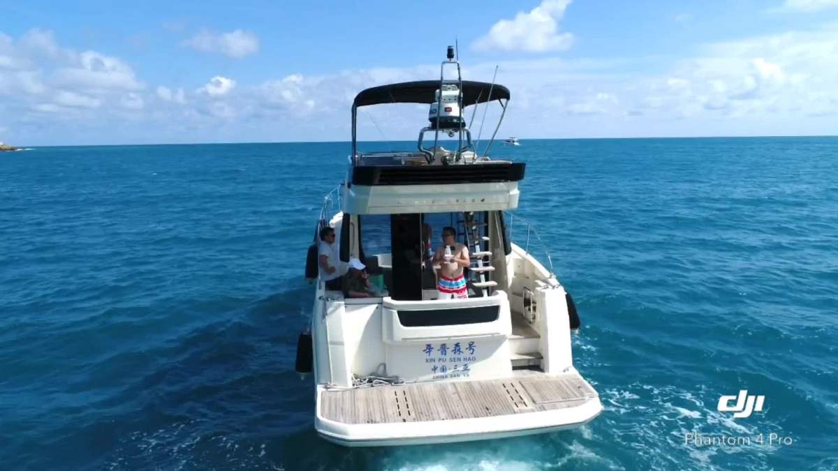 环海南岛第二站三亚出海