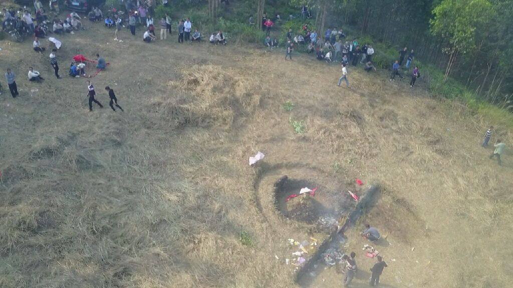 清明雷氏广西藤县太平车田螺山祭祖