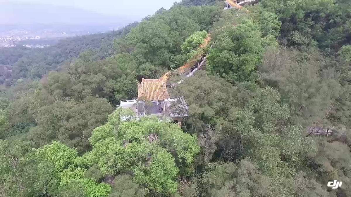 美丽的恩平鳌峰山