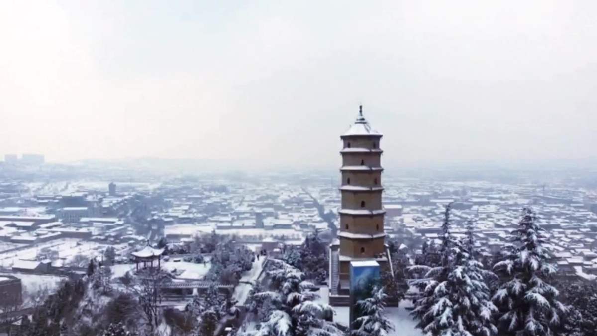 韩城雪景