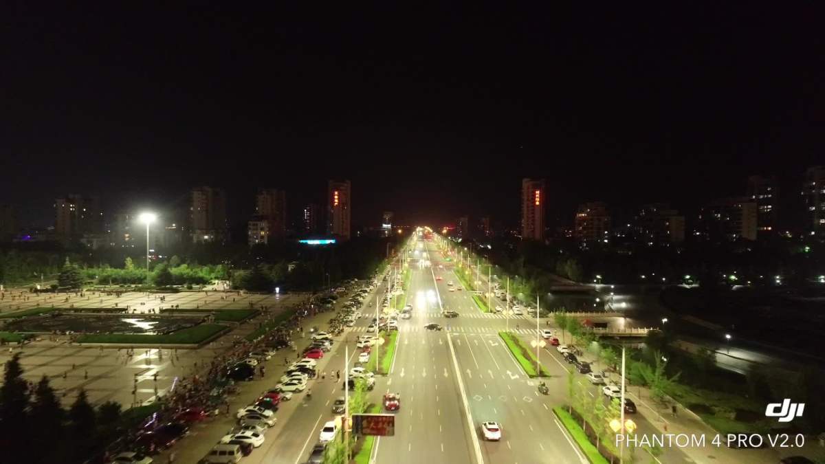 大莱西北京路夜景