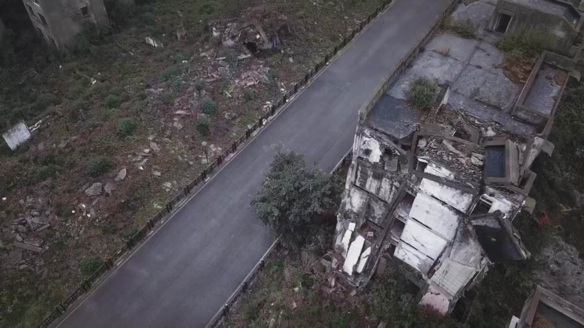 汶川地震遗址