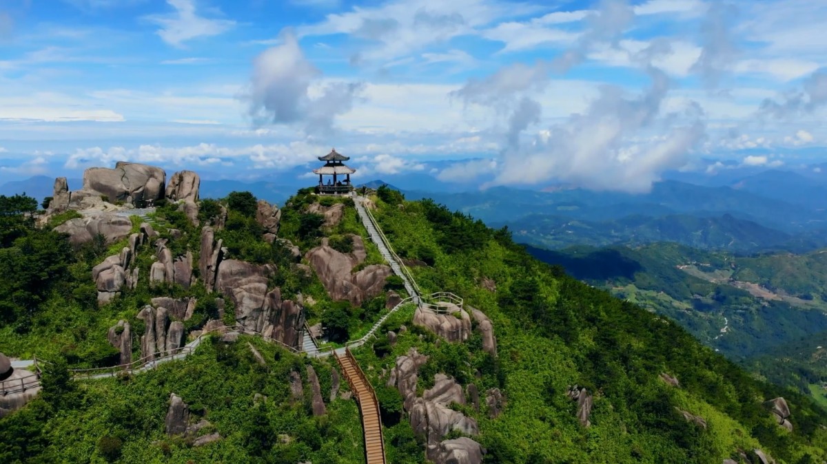 德化九仙山 航拍