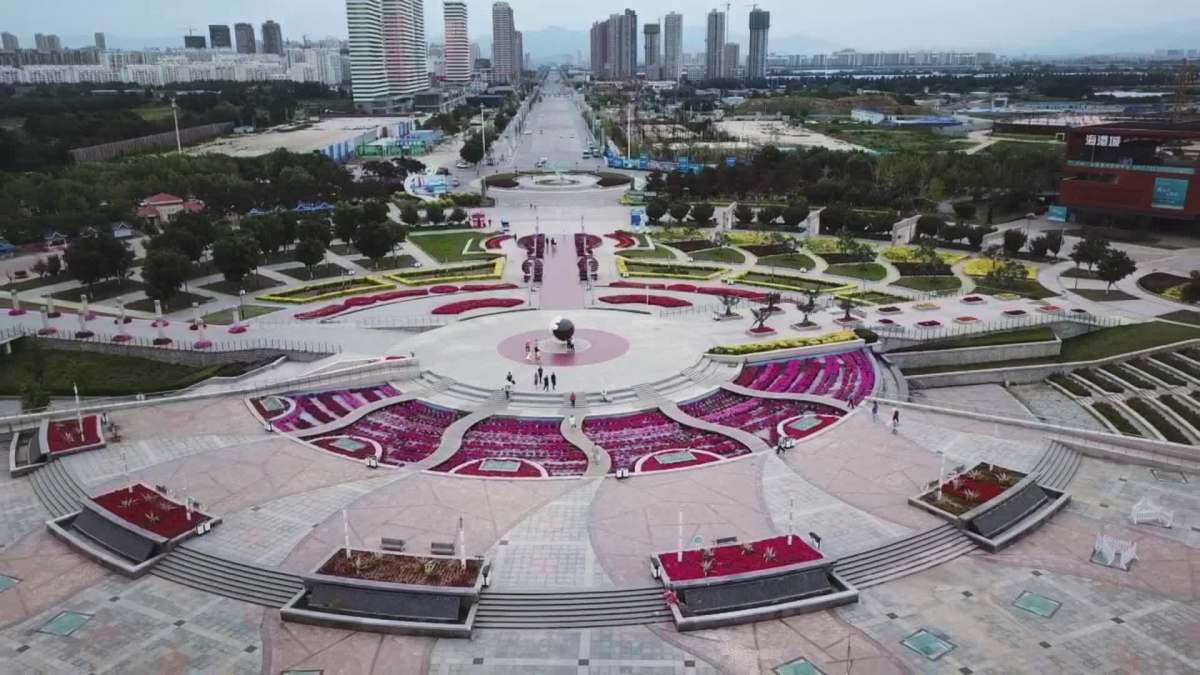 航拍鲅鱼圈一景 | 天空之城