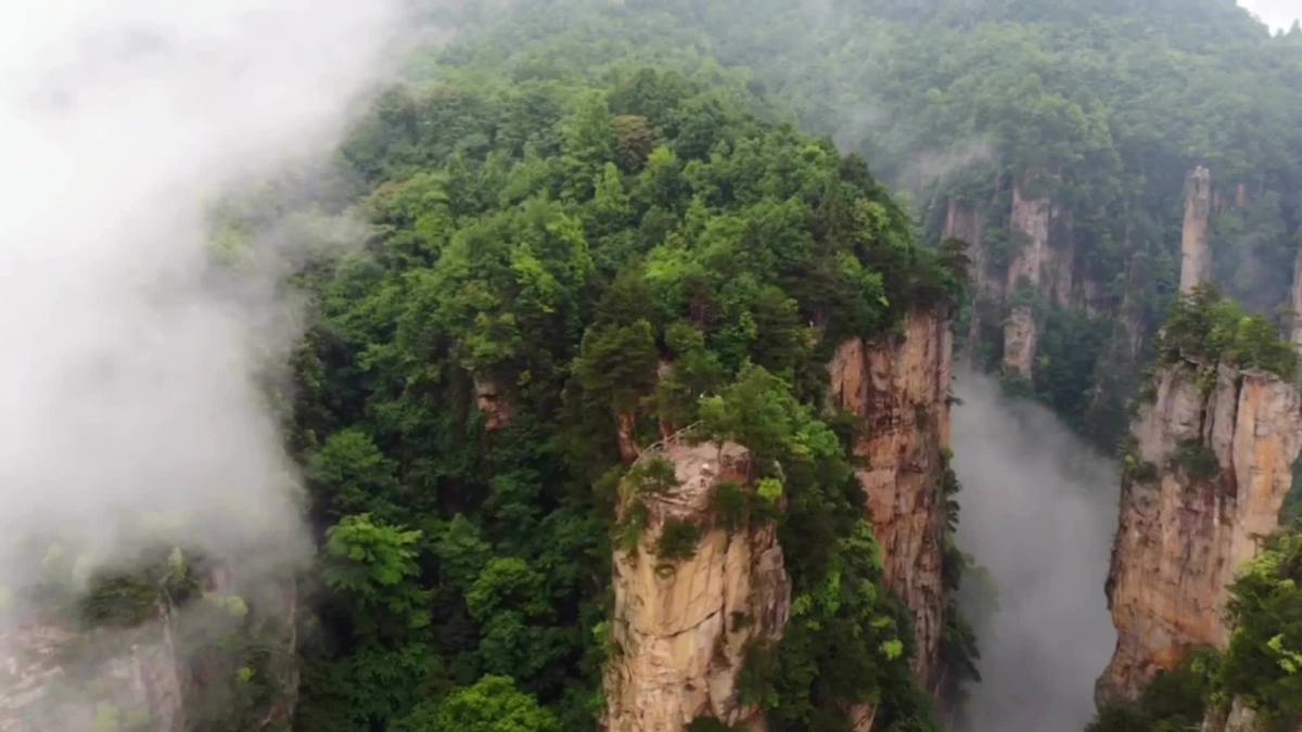 美丽中国,仙境张家界 天空之城