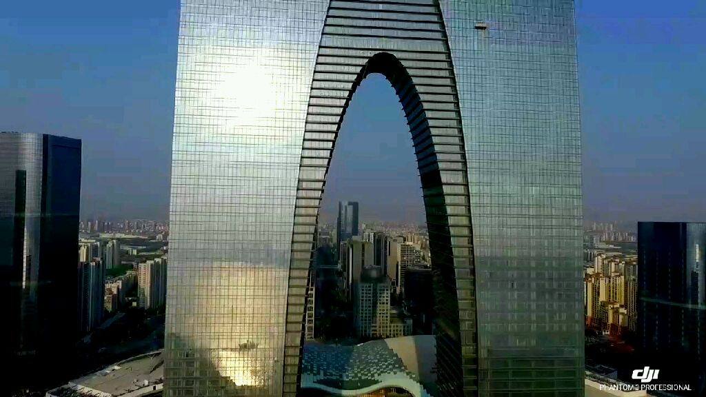 苏州 金鸡湖畔 大裤衩