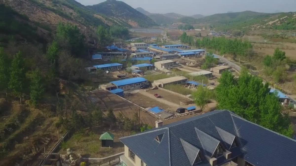 航拍源晟山庄