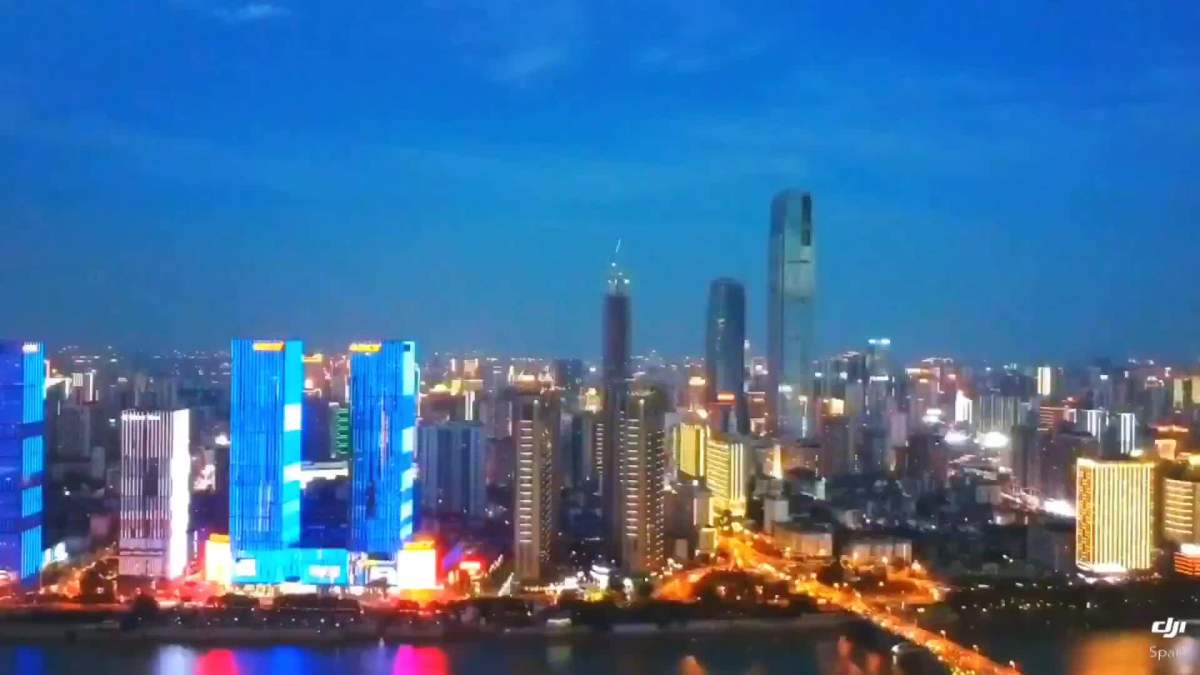 长沙夜景 | 天空之城