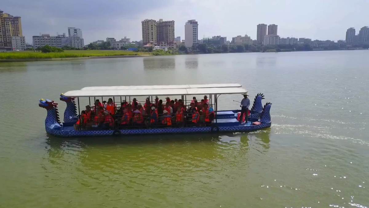 琼海万泉河水上人家