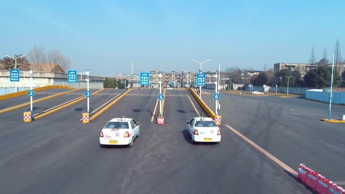 科目二考试跟拍