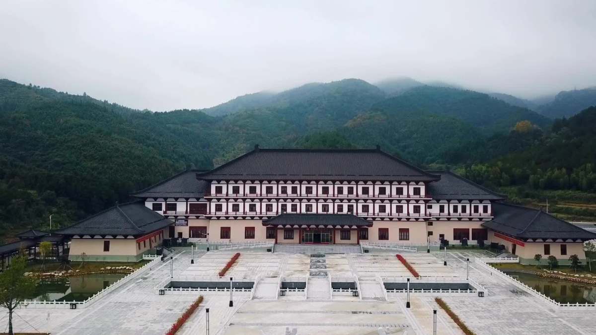 南城美景航拍系列麻姑山4a级风景区