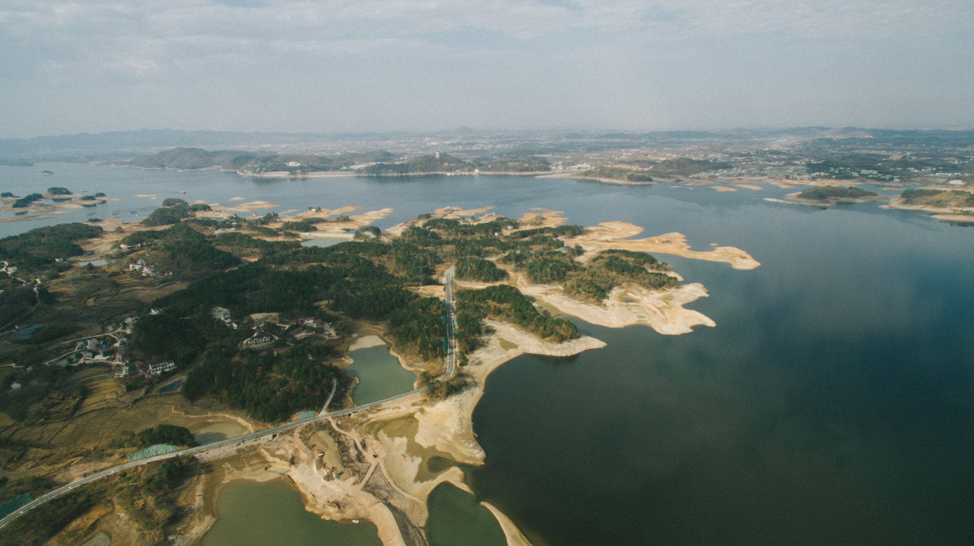 安徽舒城龙河口水库(万佛湖风景区)