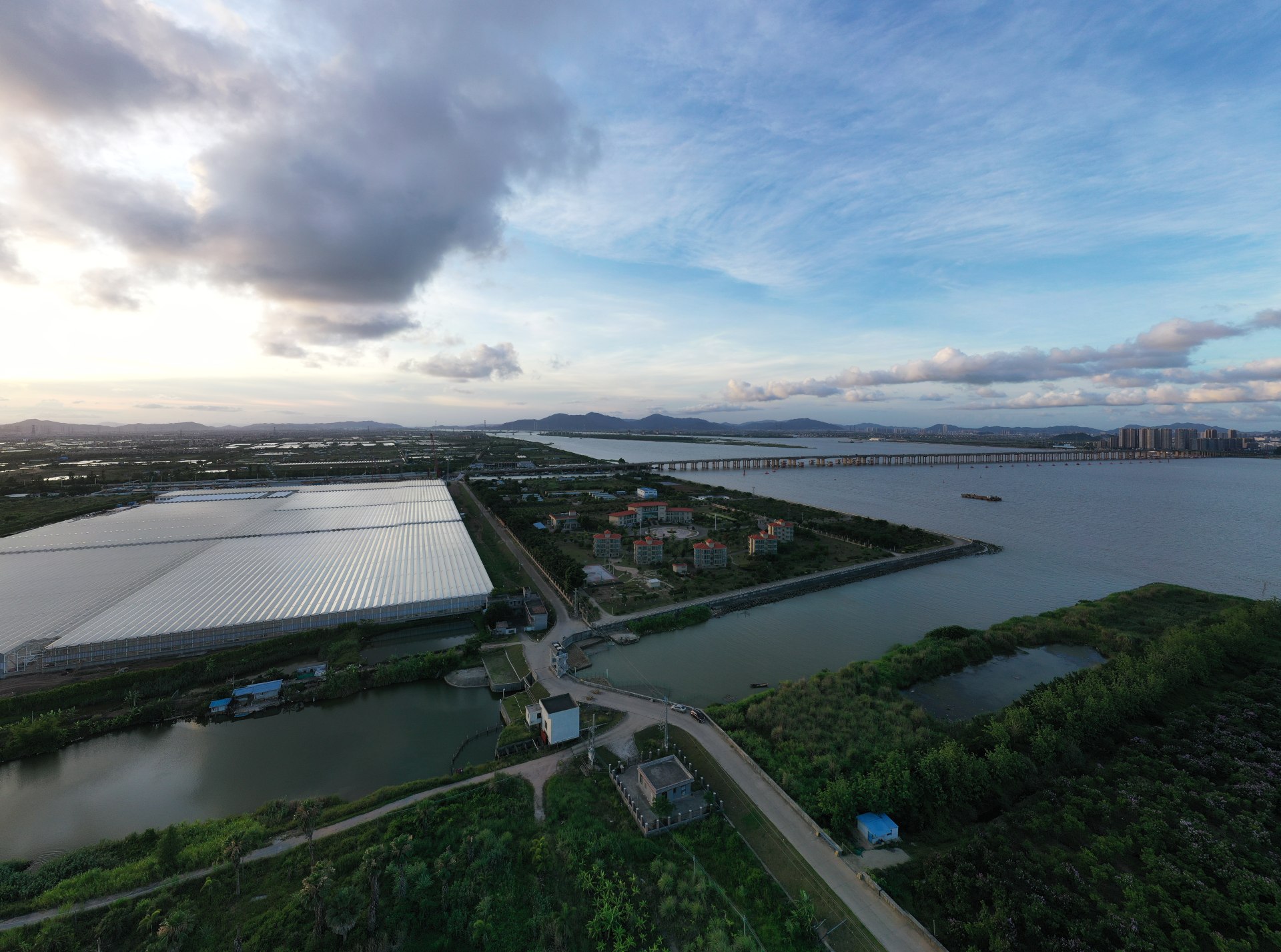 珠海市鹤洲北晚霞