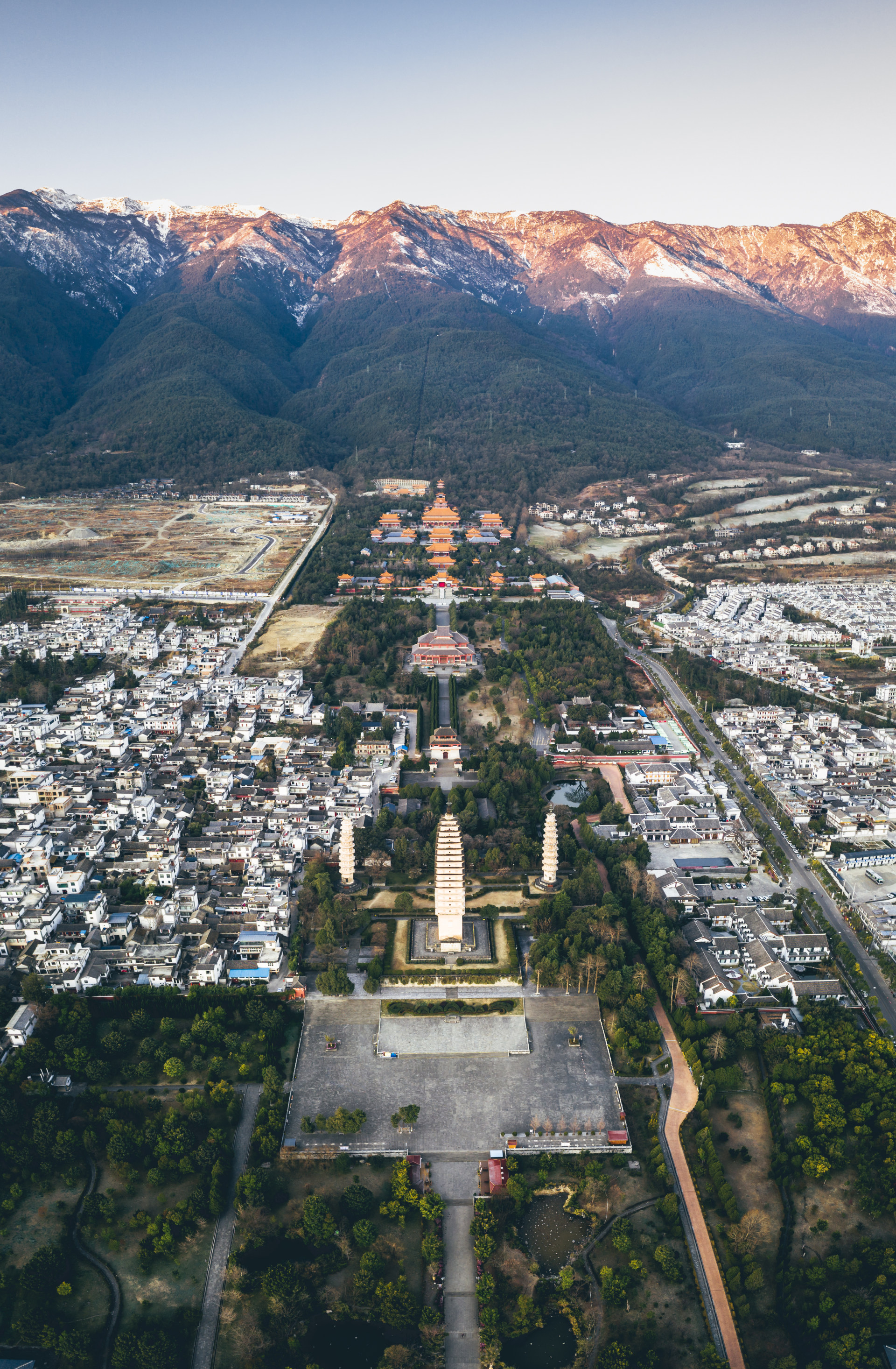 苍山全景图图片