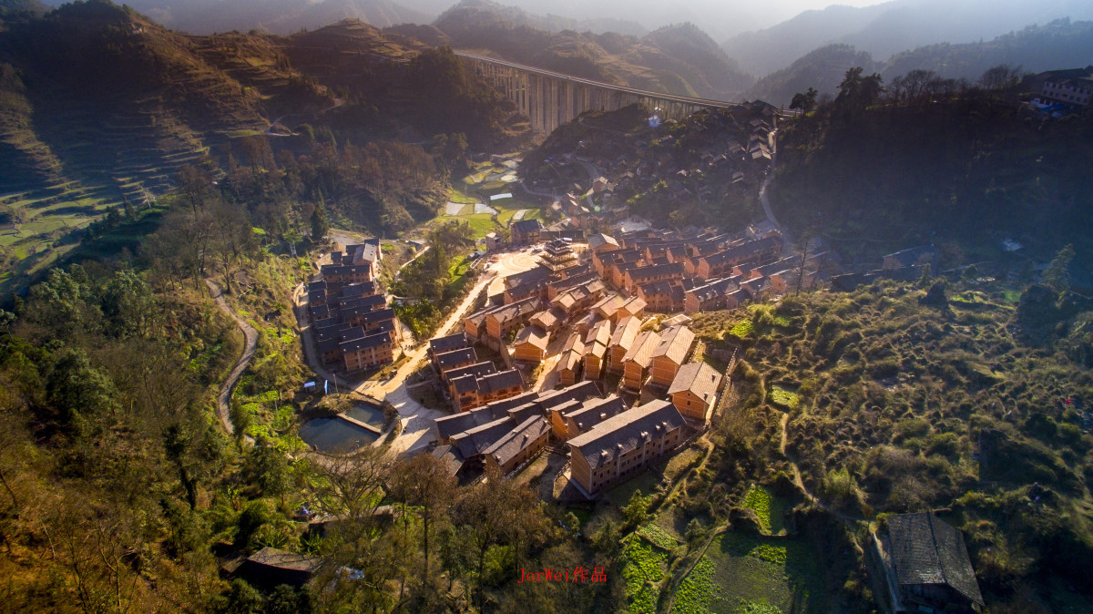 20 报京侗寨 2017-02-07skypixel use only 在中国历史文化名城镇远