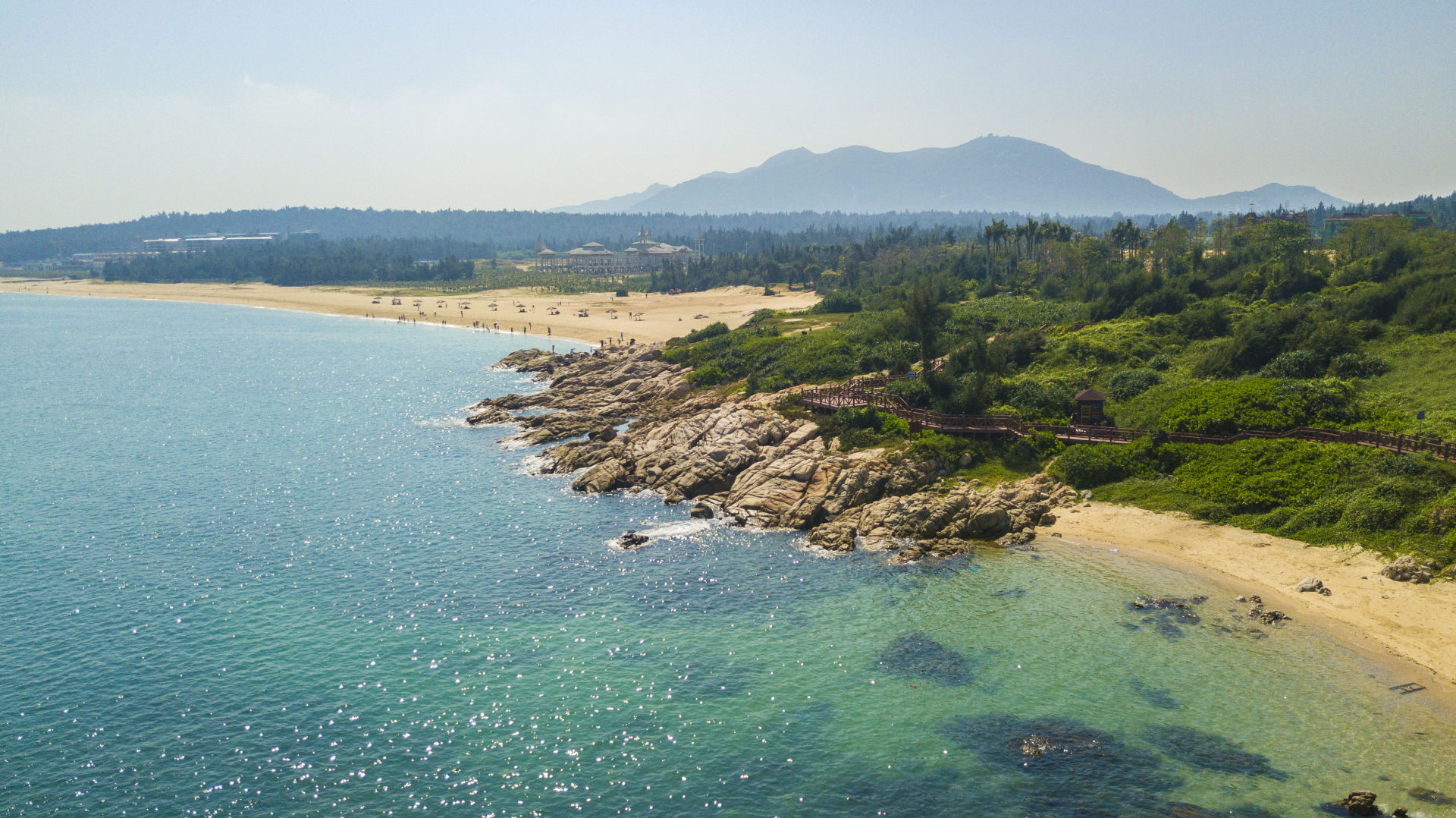 海南昌江棋子湾一片属于少数人的海滩