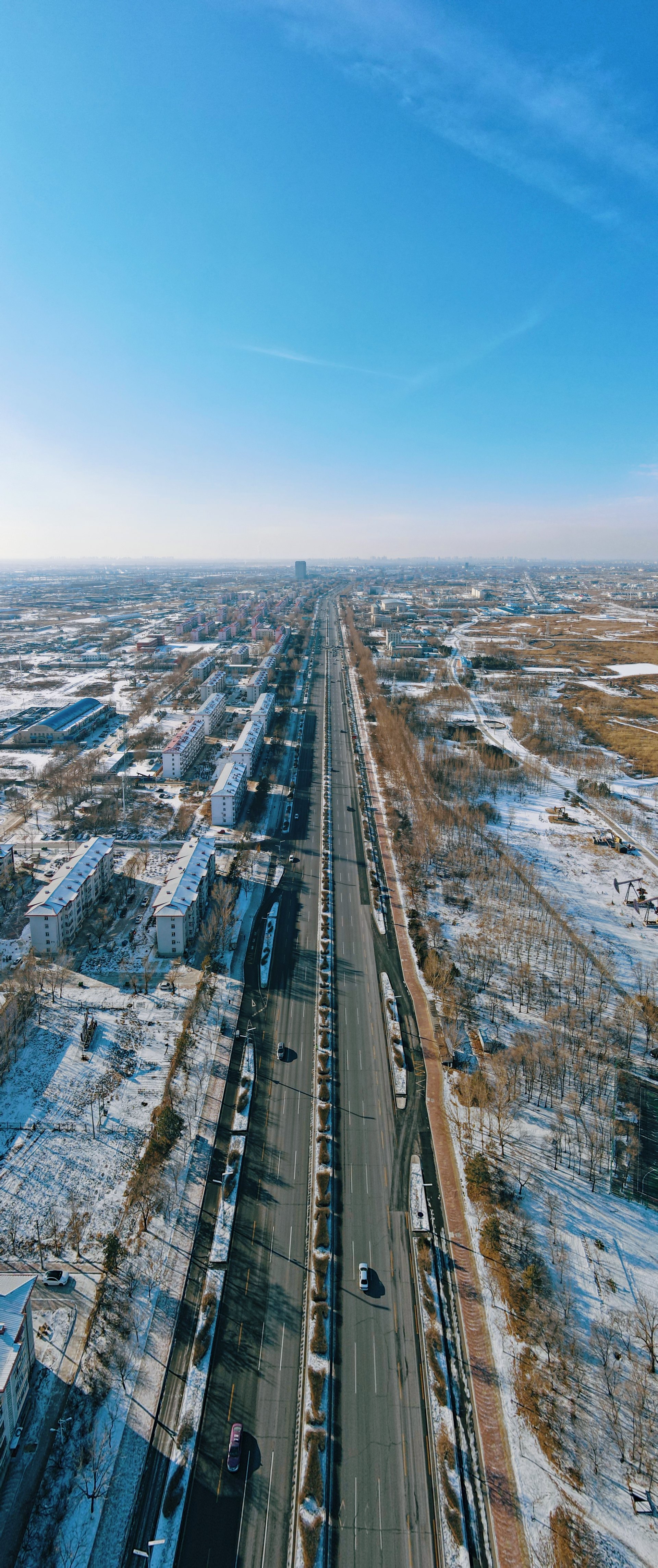 原创航拍参赛作品 黑龙江大庆百湖之城