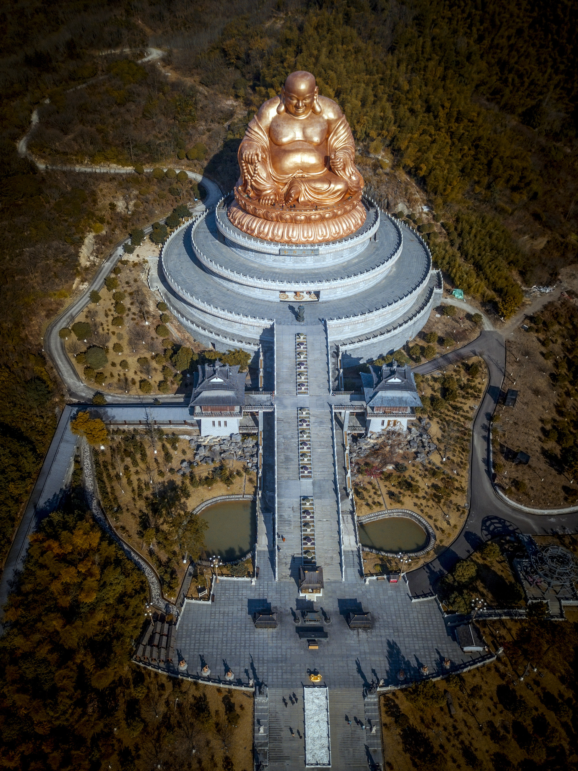 浙江奉化弥勒佛道场图片