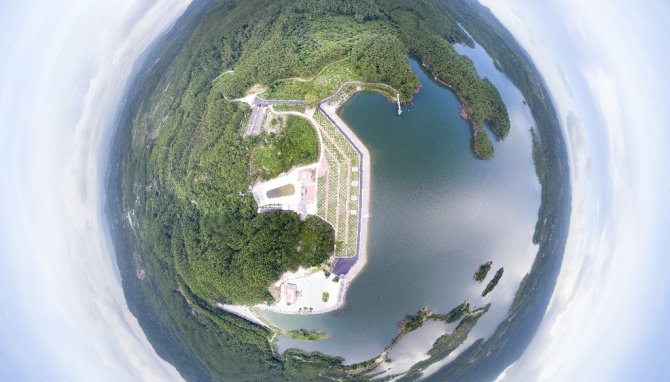 漳浦后井水库全景
