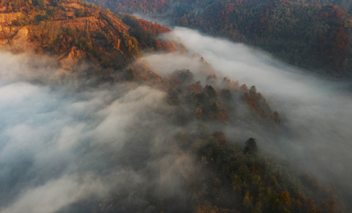 秋雾来袭 By 雁 海 Skypixel