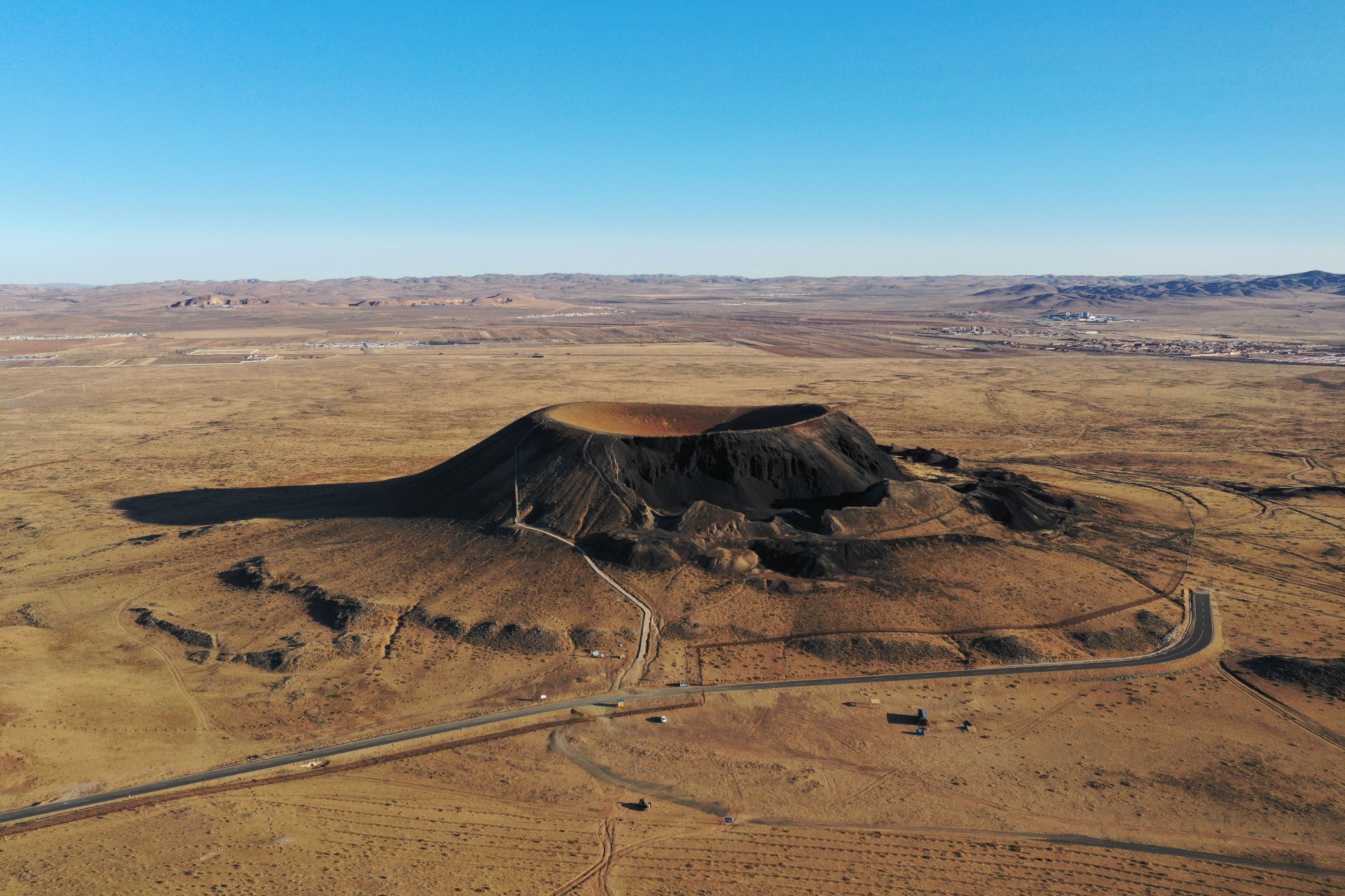 中国之美火山口