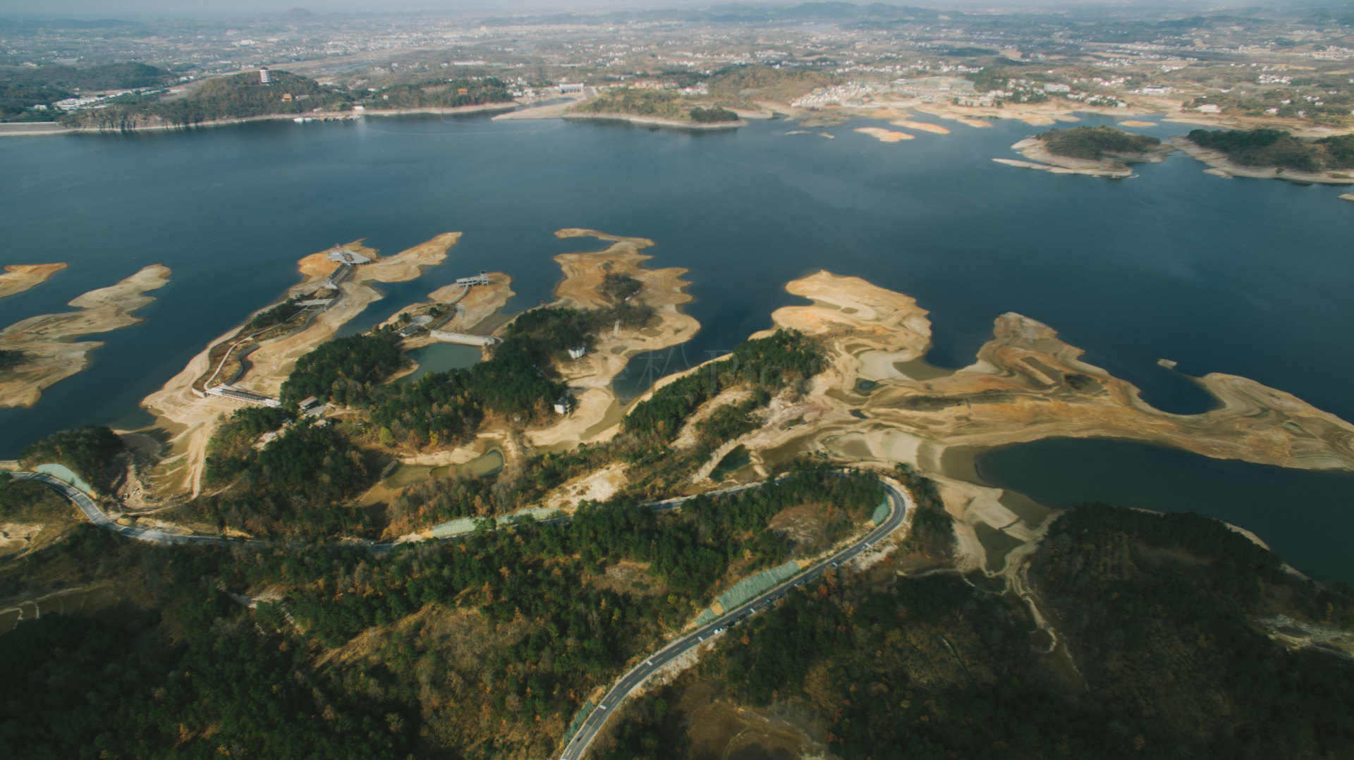 安徽舒城龙河口水库(万佛湖风景区)