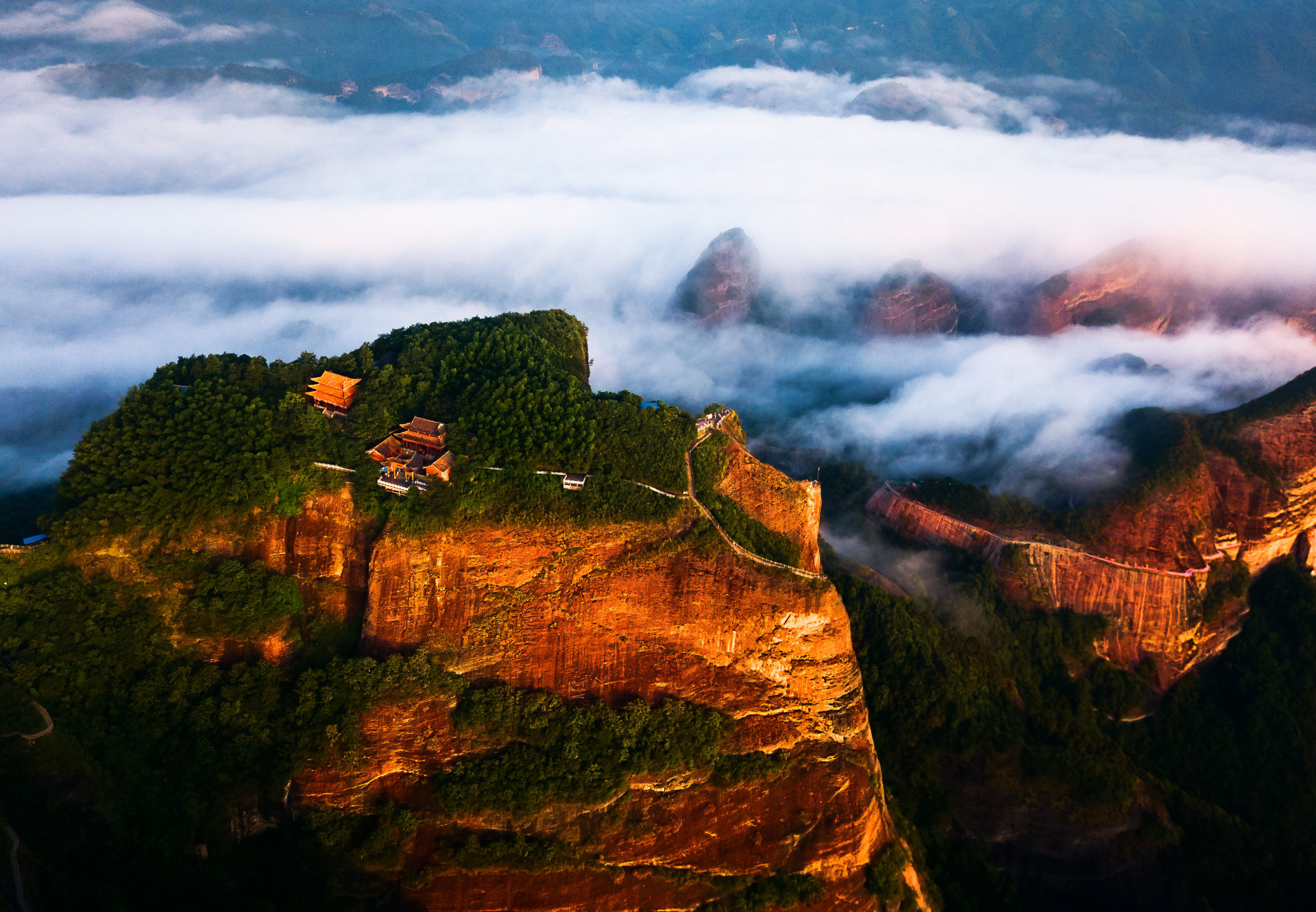 日照云台山风景区图片