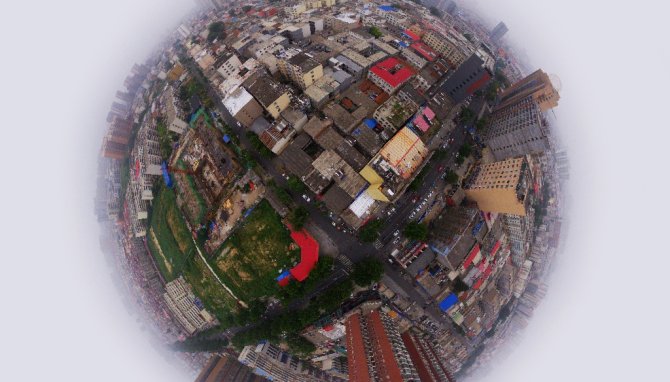 驻马店友谊路正阳路全景