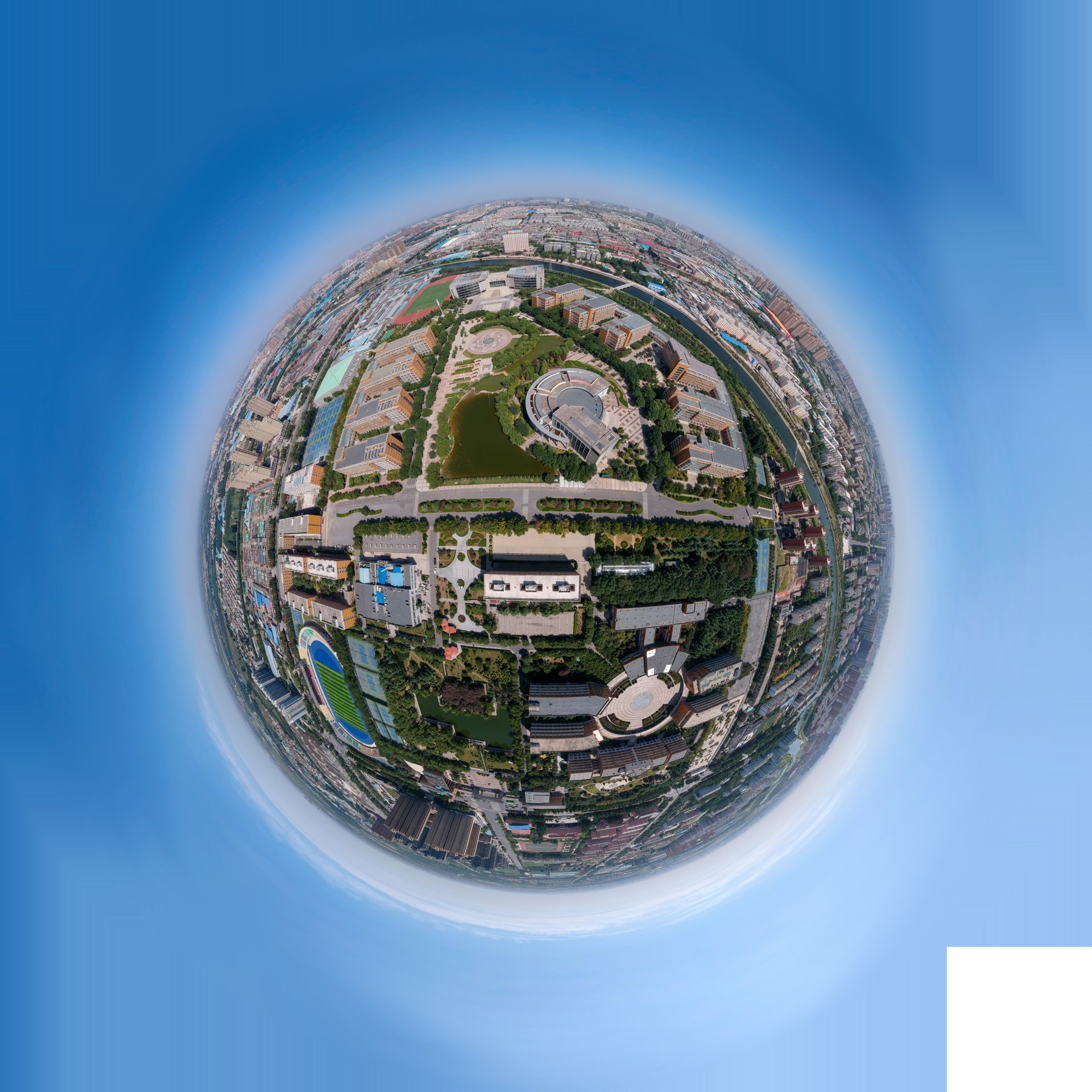 安阳工学院航拍