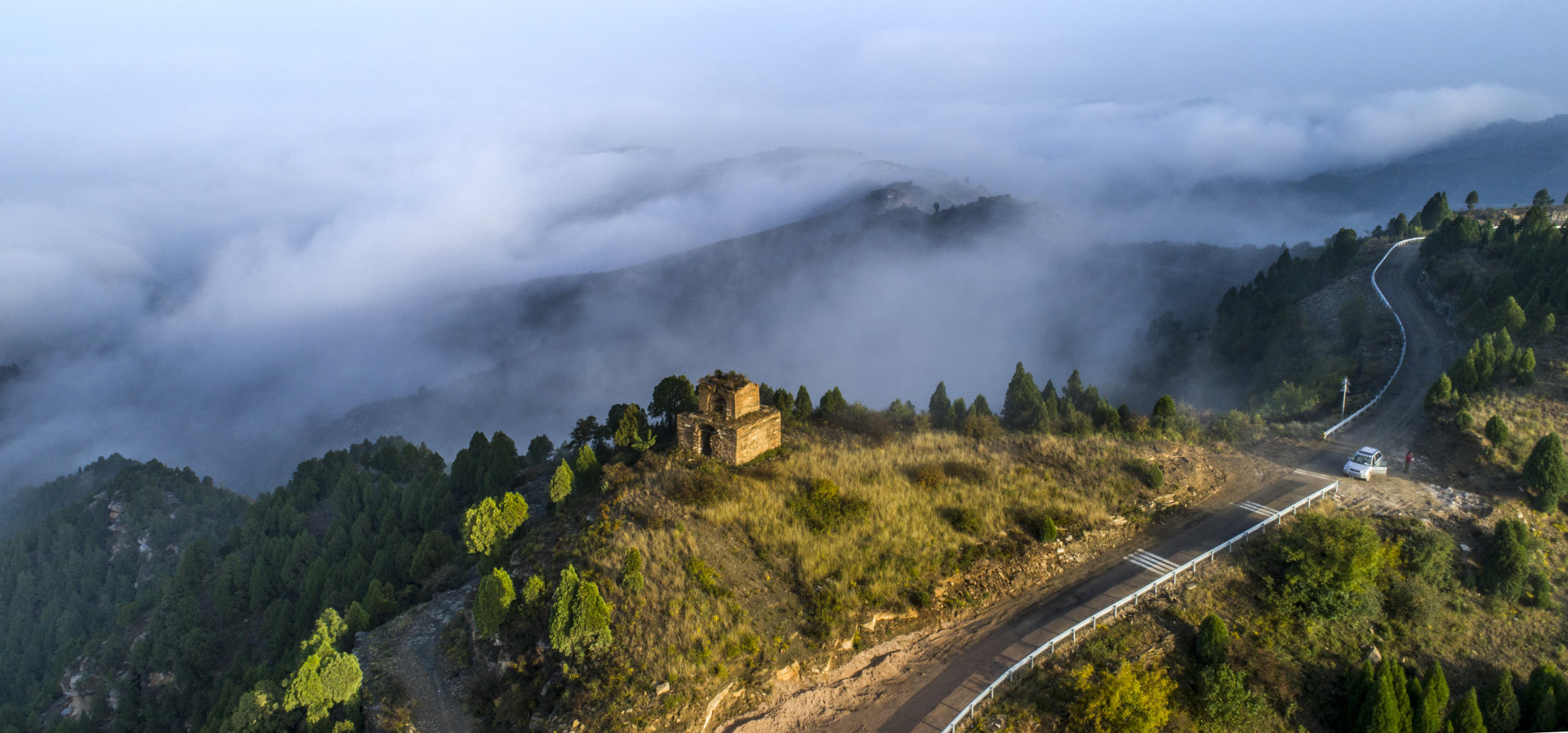 永和县楼山景区图片