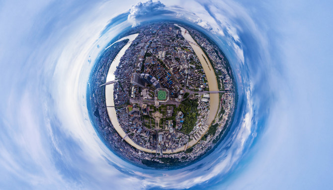 柳州地王鸟瞰图