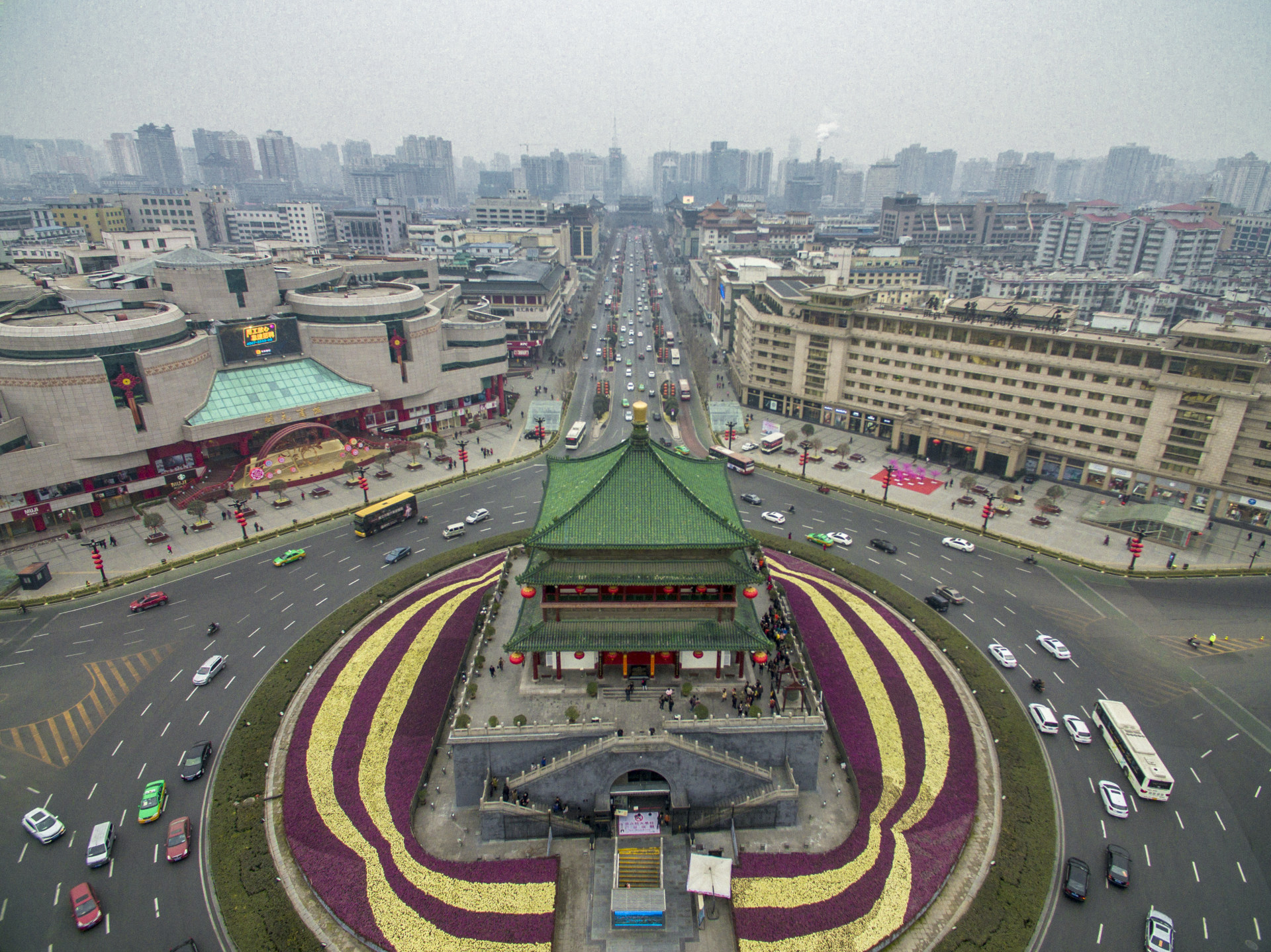 thebelltowerofxian西安钟楼