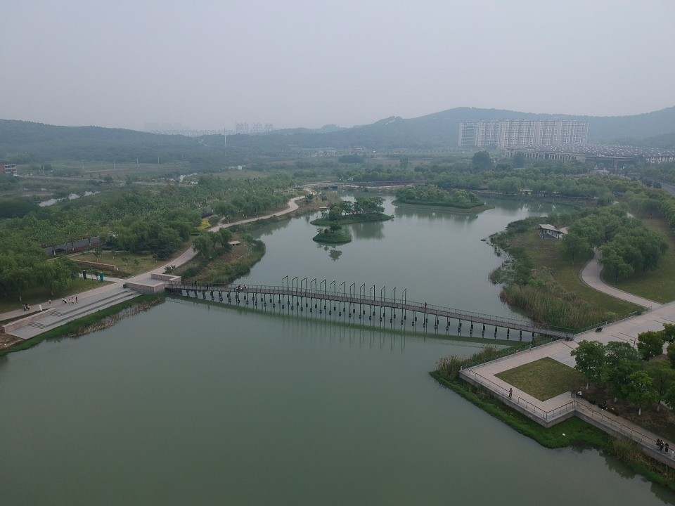 江阴敔山湖公园图片